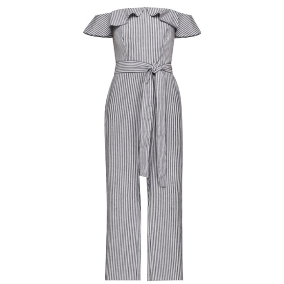 BCBGeneration Jumpsuit In Grey Size 4 - Picture 1 of 15